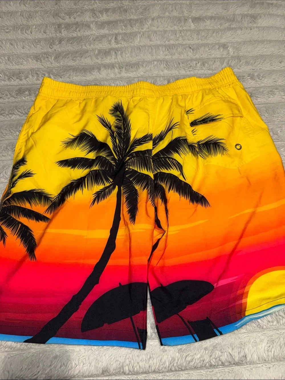 N/A secure graphic shorts